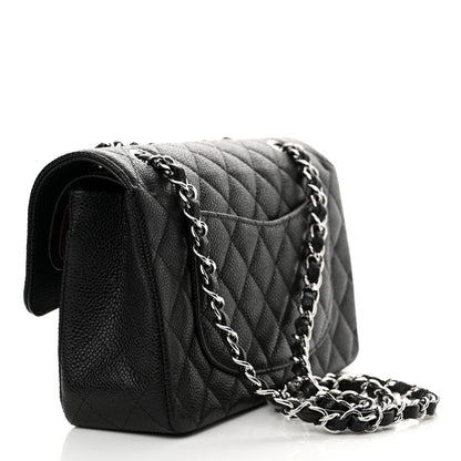 Chanel Caviar Quilted Small Double Flap Black 3 of 11