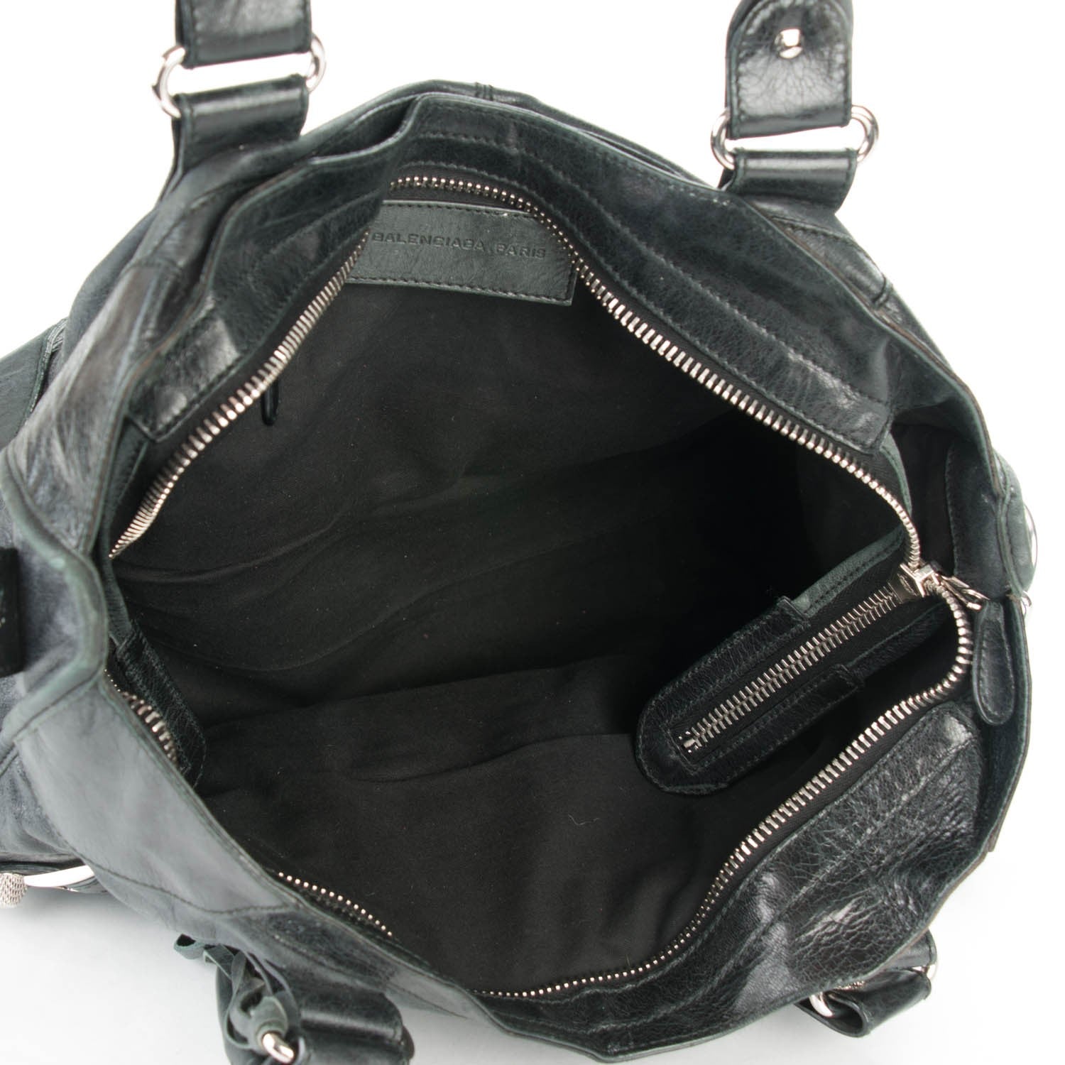 Balenciaga Agneau Giant 21 Silver Hardware Part Time Black 5 of 12