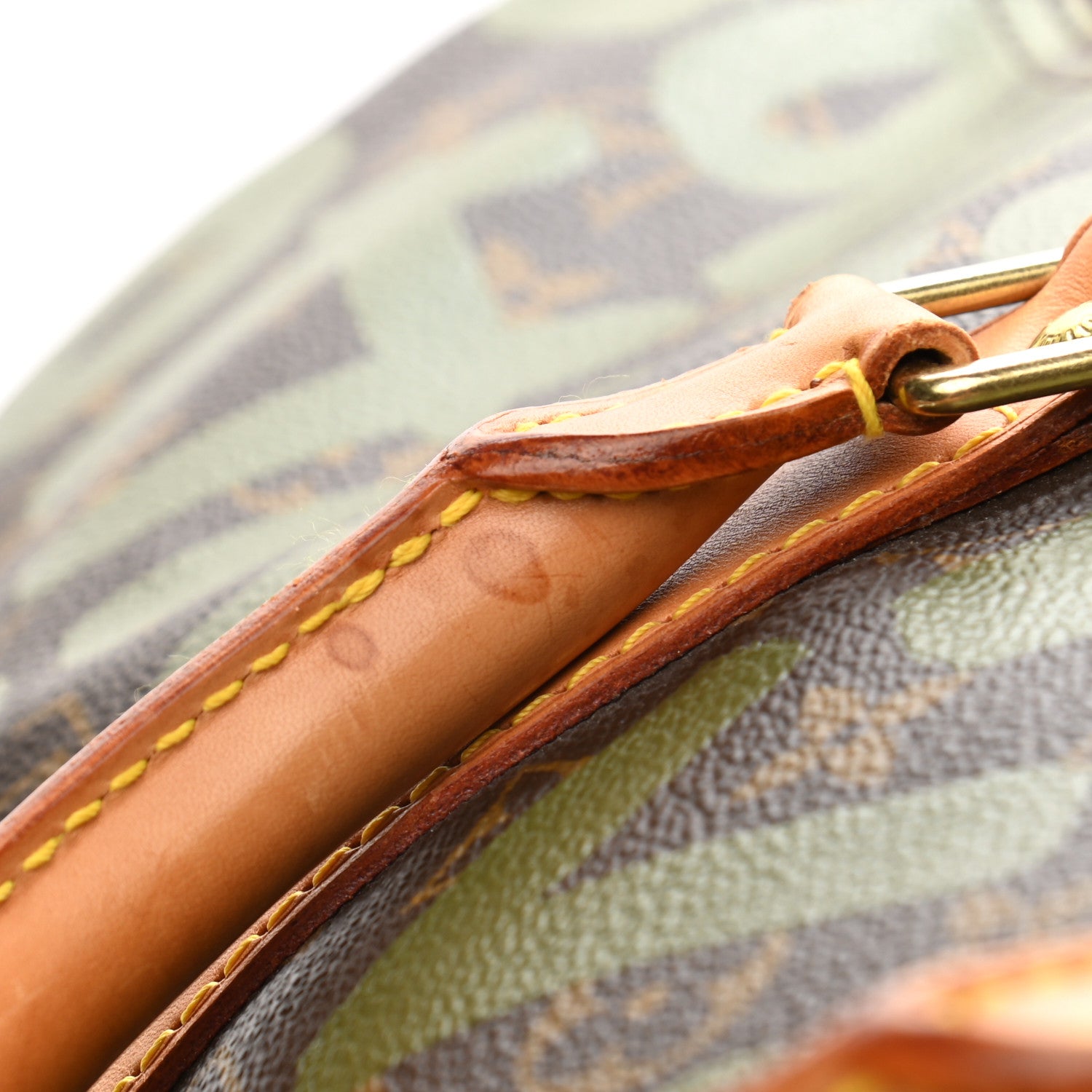 Louis Vuitton Graffiti Keepall 50 Kaki 14 of 14