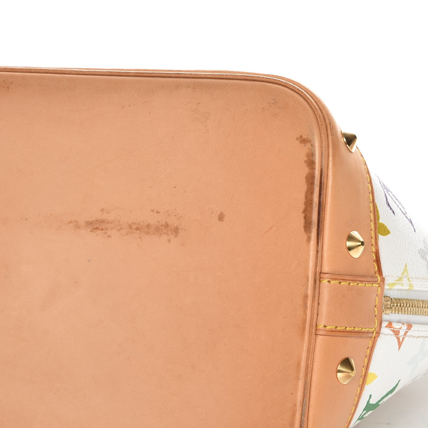Louis Vuitton Monogram Multicolor Alma White 8 of 10