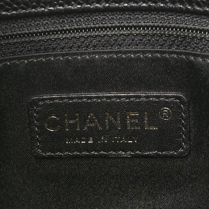 Chanel Caviar Quilted Grand Shopping Tote GST Black 6 of 10