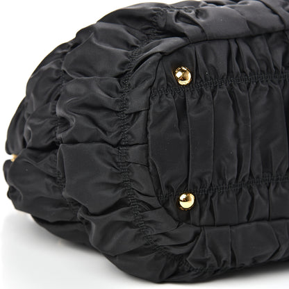 Prada Tessuto Nylon Gaufre Tote Black 9 of 15
