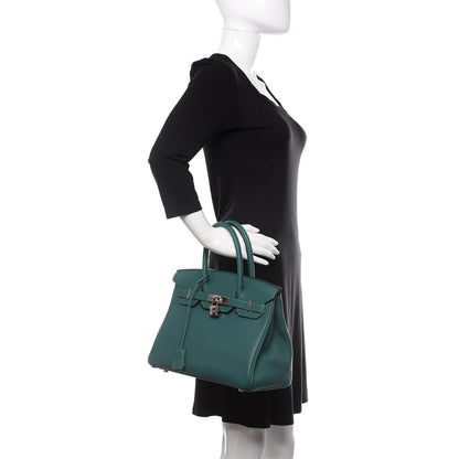 Hermes Togo Birkin 30 Malachite 3 of 15