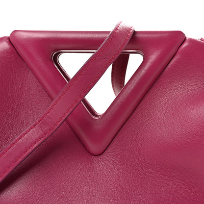 Bottega Veneta Calfskin Small The Point Triangle Bag Cinnabar 7 of 9