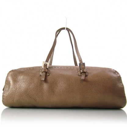 Fendi Calfskin Romano Selleria Bowler Tote Brown 1 of 9