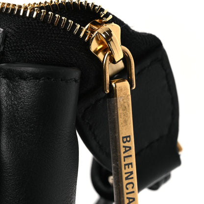Balenciaga Natural Smooth Calfskin Rodeo Sling Pochette Black 11 of 12