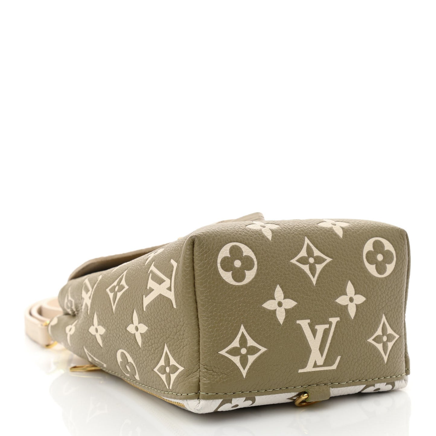 Empreinte Monogram Spring In The City Tiny Backpack Kaki Beige Cream