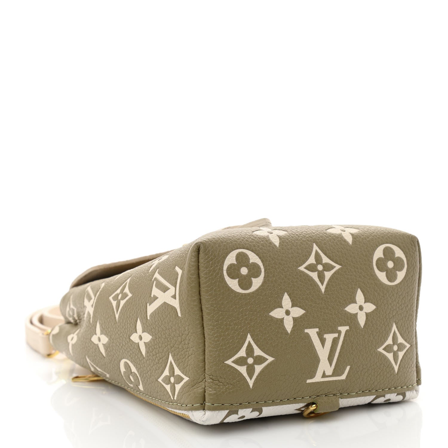 Louis Vuitton Empreinte Monogram Spring In The City Tiny Backpack Kaki Beige Cream 3 of 9