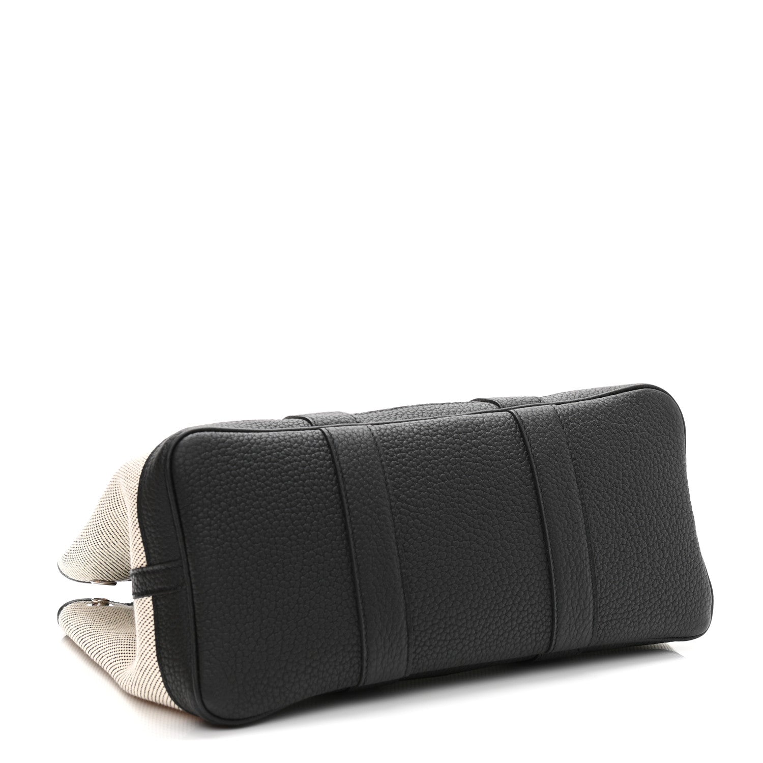 Hermes Twill H Negonda Garden Party 30 TPM Tote Ecru Black 4 of 11