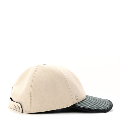 Hermes Cotton Tess Pop Cap 58 Ecru Marine 5 of 10