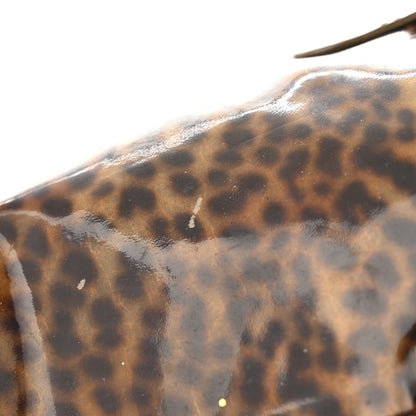 Jimmy Choo Patent Leopard Print Riki Natural 10 of 13