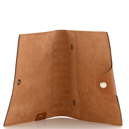 Hermes Togo Ulysse PM Notebook Cover Gold 5 of 9