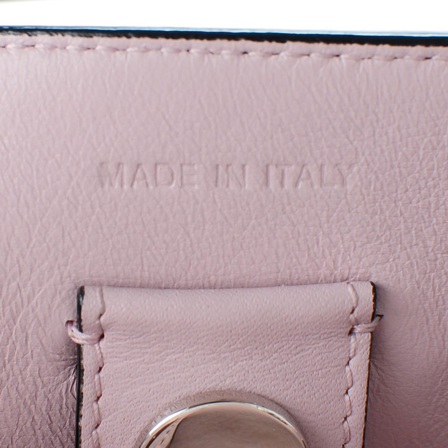 Calfskin Medium Diorissimo Black Rose Poudre