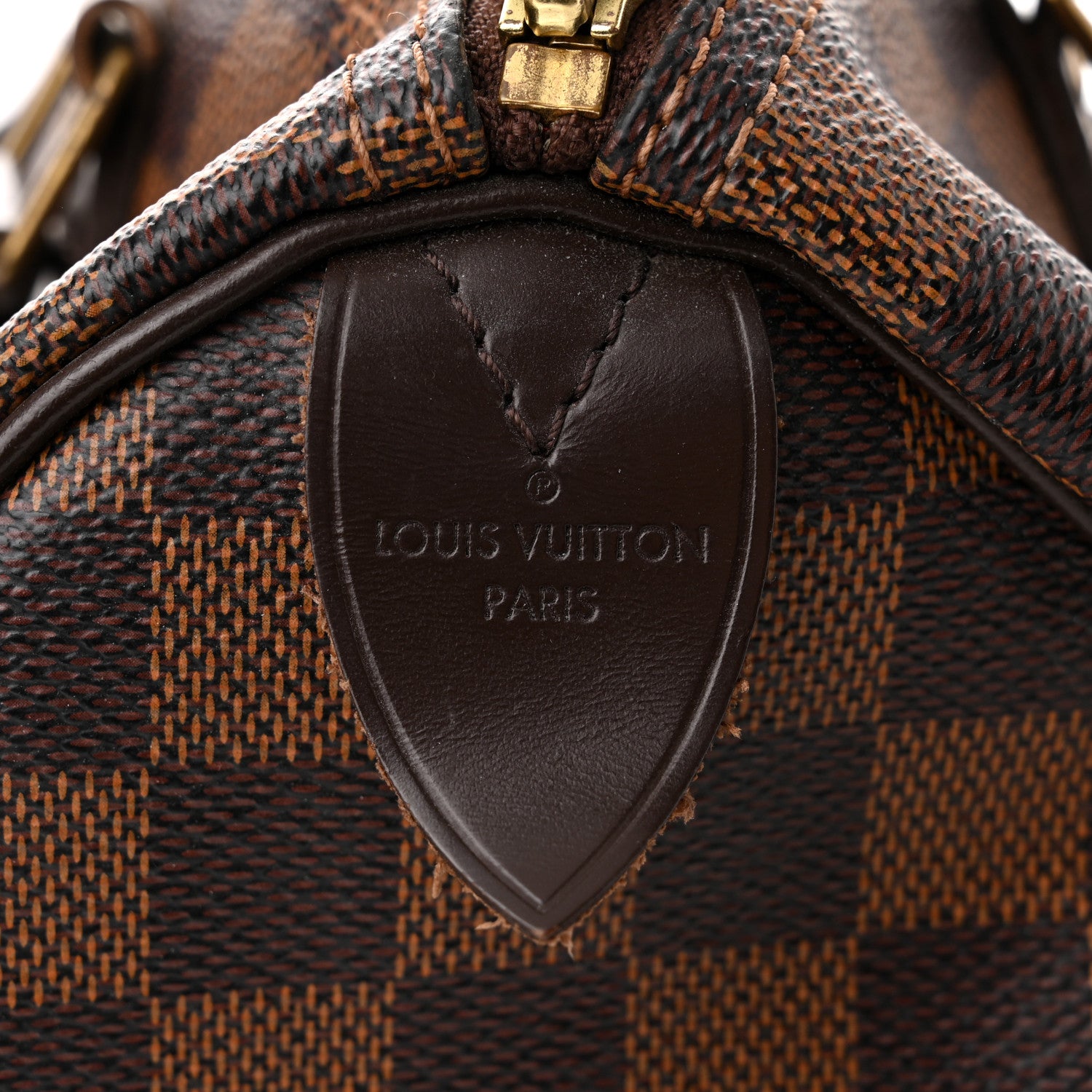 Louis Vuitton Damier Ebene Speedy 25 6 of 10