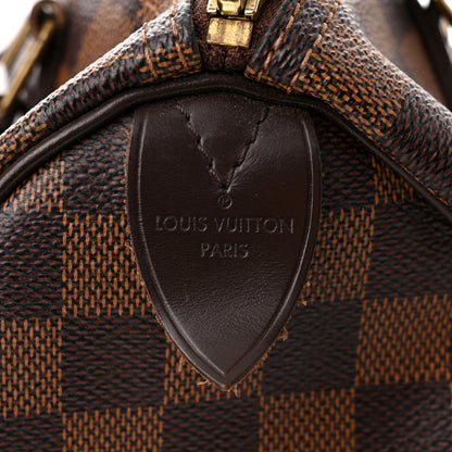 Louis Vuitton Damier Ebene Speedy 25 6 of 10