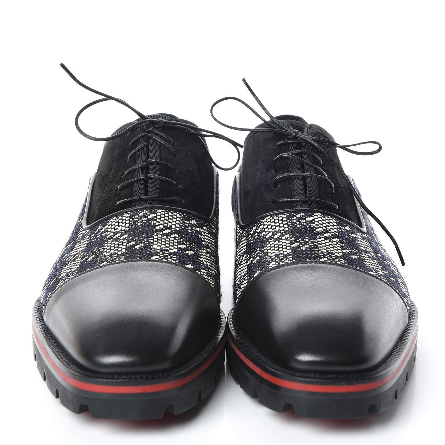 Suede Calfskin Mens Hubertus Orlato Flat 42.5 Black