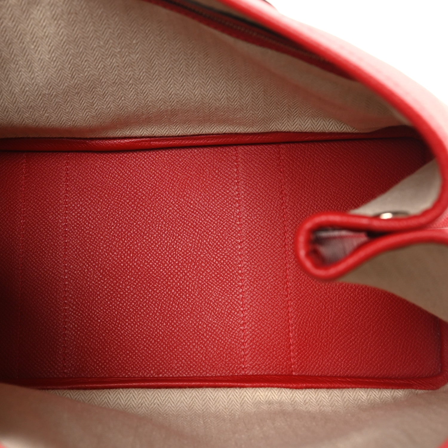Hermes Epsom Garden Party 30 TPM Rouge Casaque 5 of 10