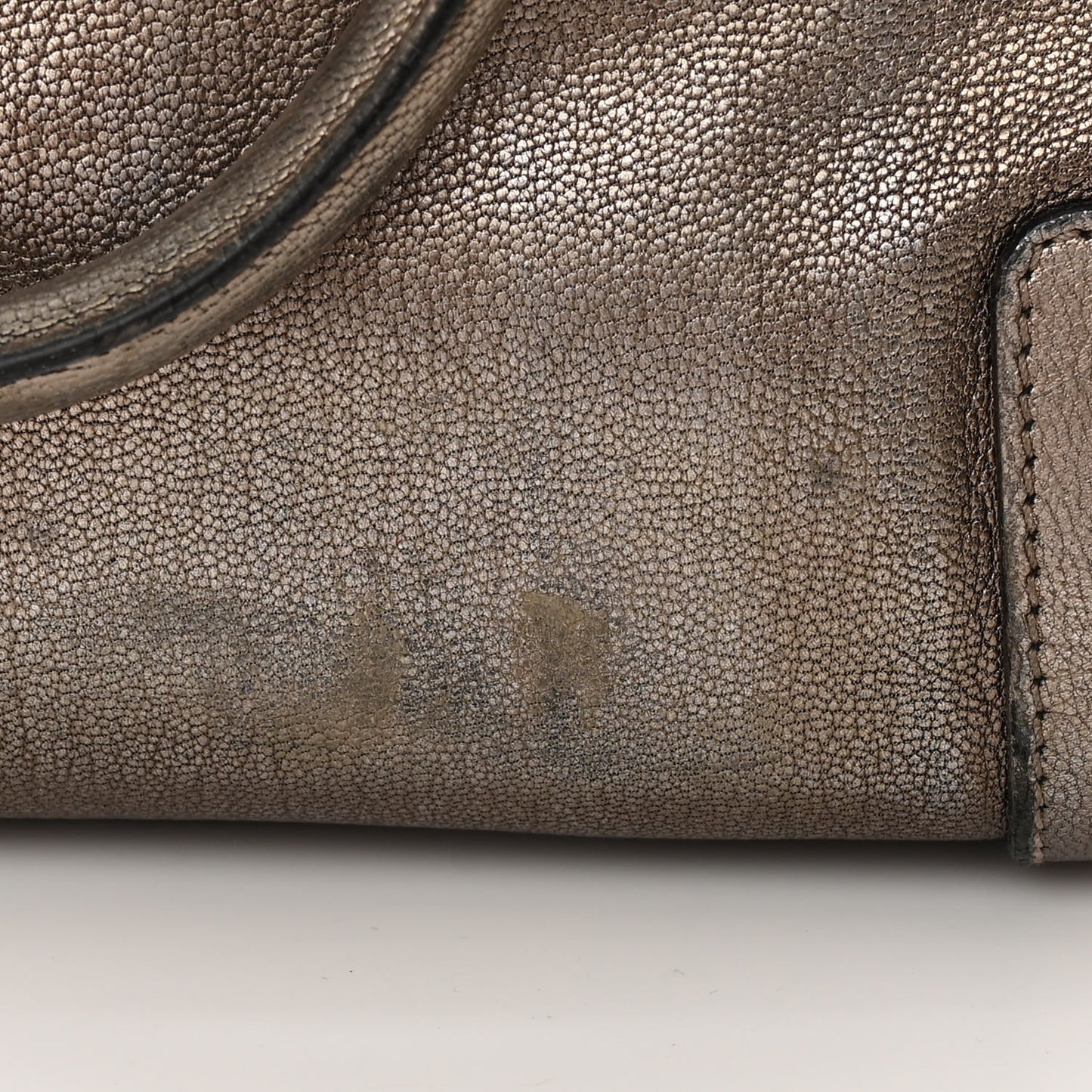 Metallic Calfskin Amazona 28 Bronze