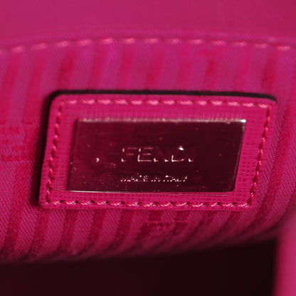 Fendi Vitello Elite Medium 2Jours Tote Magenta 6 of 8