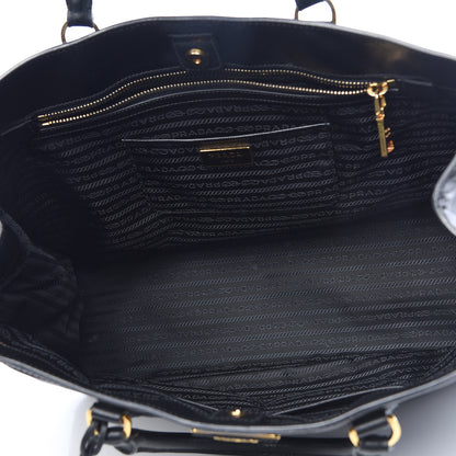 Prada Saffiano Lux Large Tote Black 5 of 19