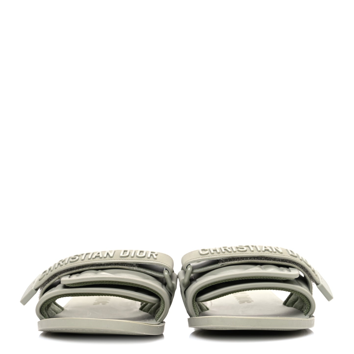 Rubber Macrocannage Dio(r)evolution Slide Sandals 36 Desert Shade