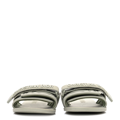 Christian Dior Rubber Macrocannage Dio(r)evolution Slide Sandals 36 Desert Shade 3 of 10