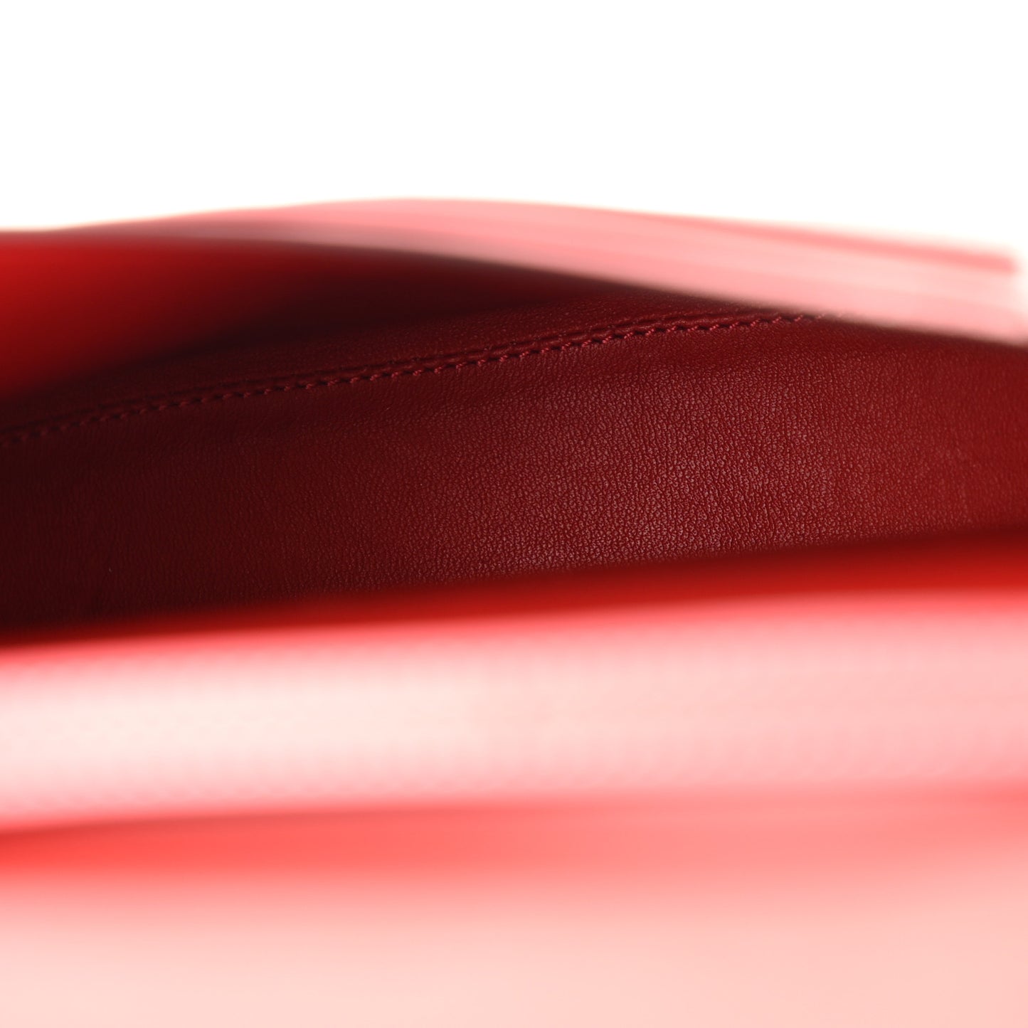 Soft Calfskin Heel Bag Pomodoro Poppy Pink