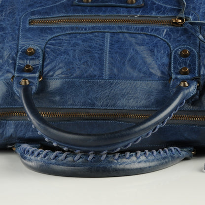 Balenciaga Chevre Classic Hardware Work Navy 8 of 8