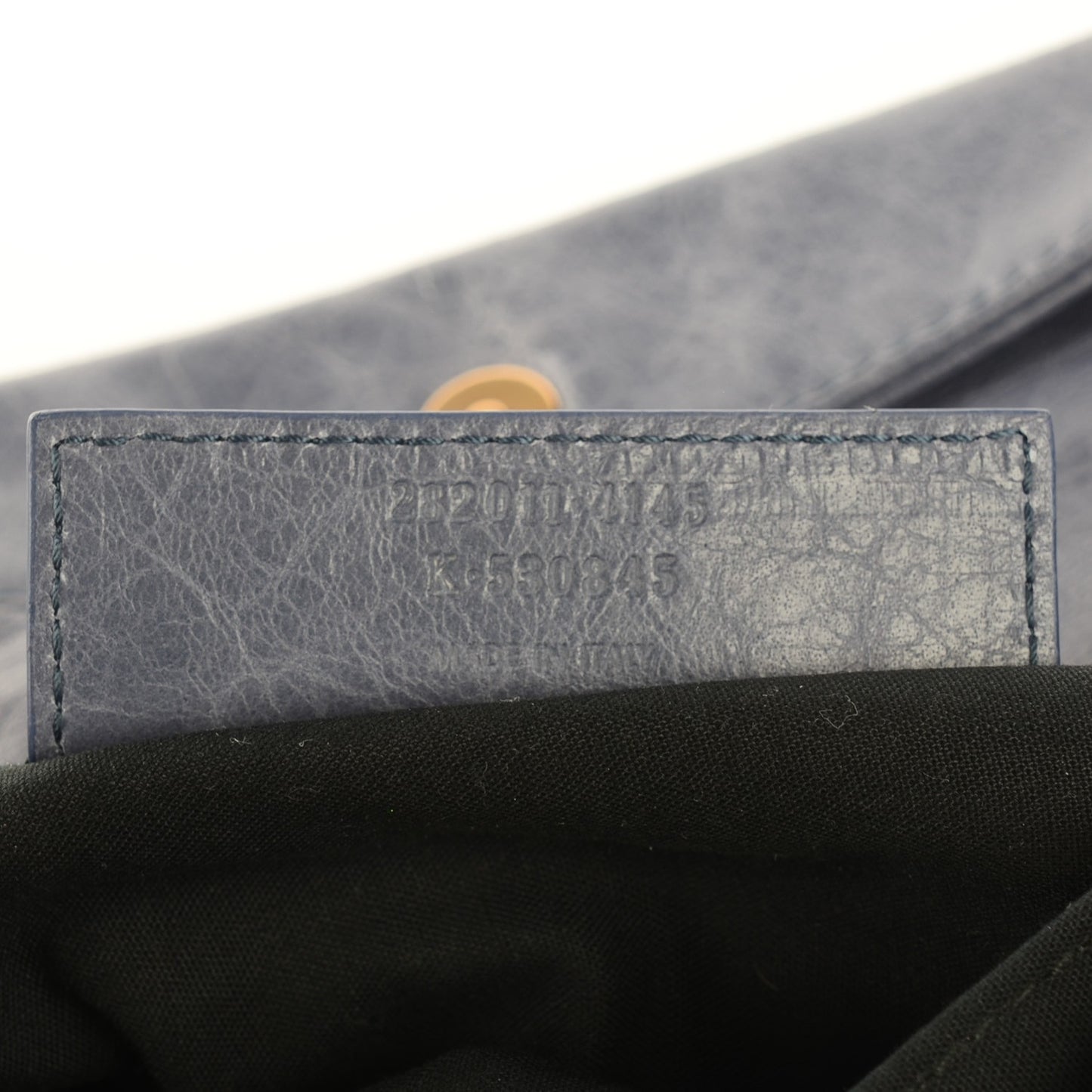 Agneau Giant 12 Rose Gold Hardware Envelope Clutch Jacynthe