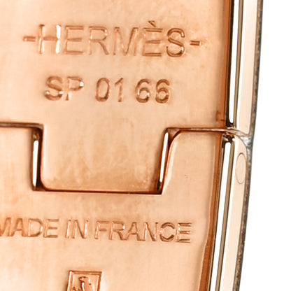 Hermes Enamel Printed Narrow Charniere Astrologie A Pois Hinged Bracelet M Surnaturel 4 of 4