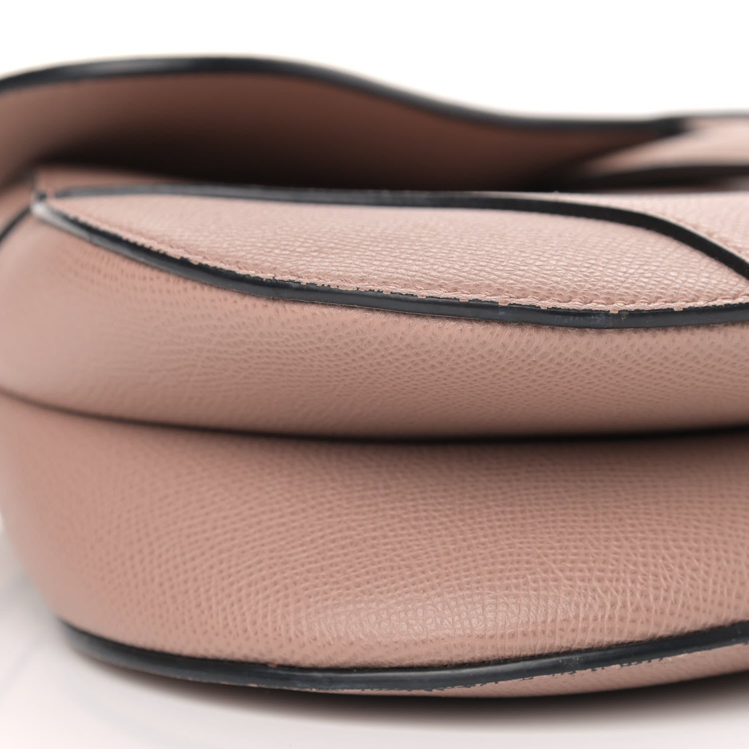 Christian Dior Grained Calfskin Saddle Bag Fard 4 of 12