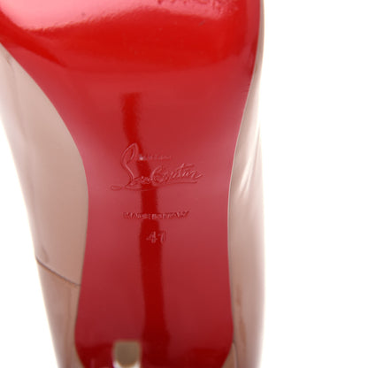 Christian Louboutin Patent So Kate 120 Pumps 41 Nude 9 of 11