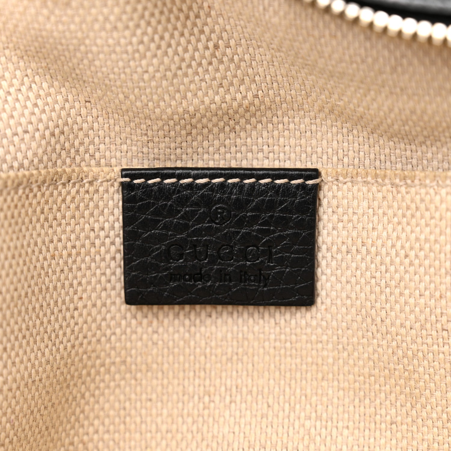 Gucci Pebbled Calfskin Small Soho Disco Bag Black 6 of 15