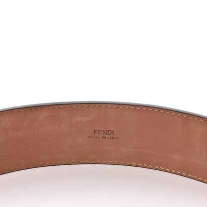 Fendi Vitello F is Fendi Bi-Color FF 1974 Embossed Belt 80 32 Maya Black 6 of 8