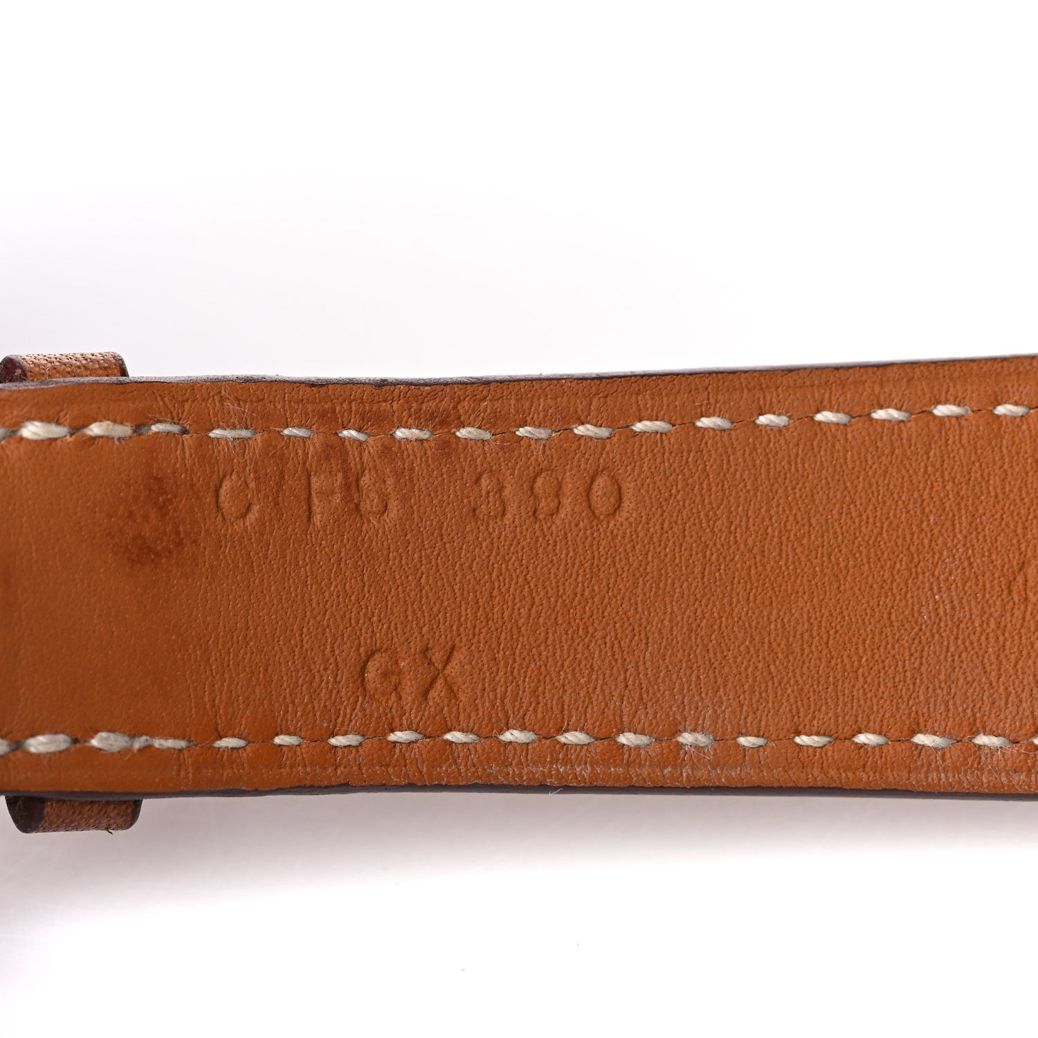 Hermes Barenia 40mm Apple Watch Double Tour Band Fauve 6 of 14