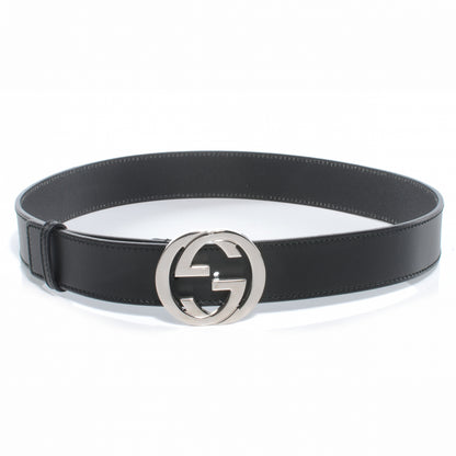 Gucci Leather Interlocking G Belt 90 36 Black 1 of 5