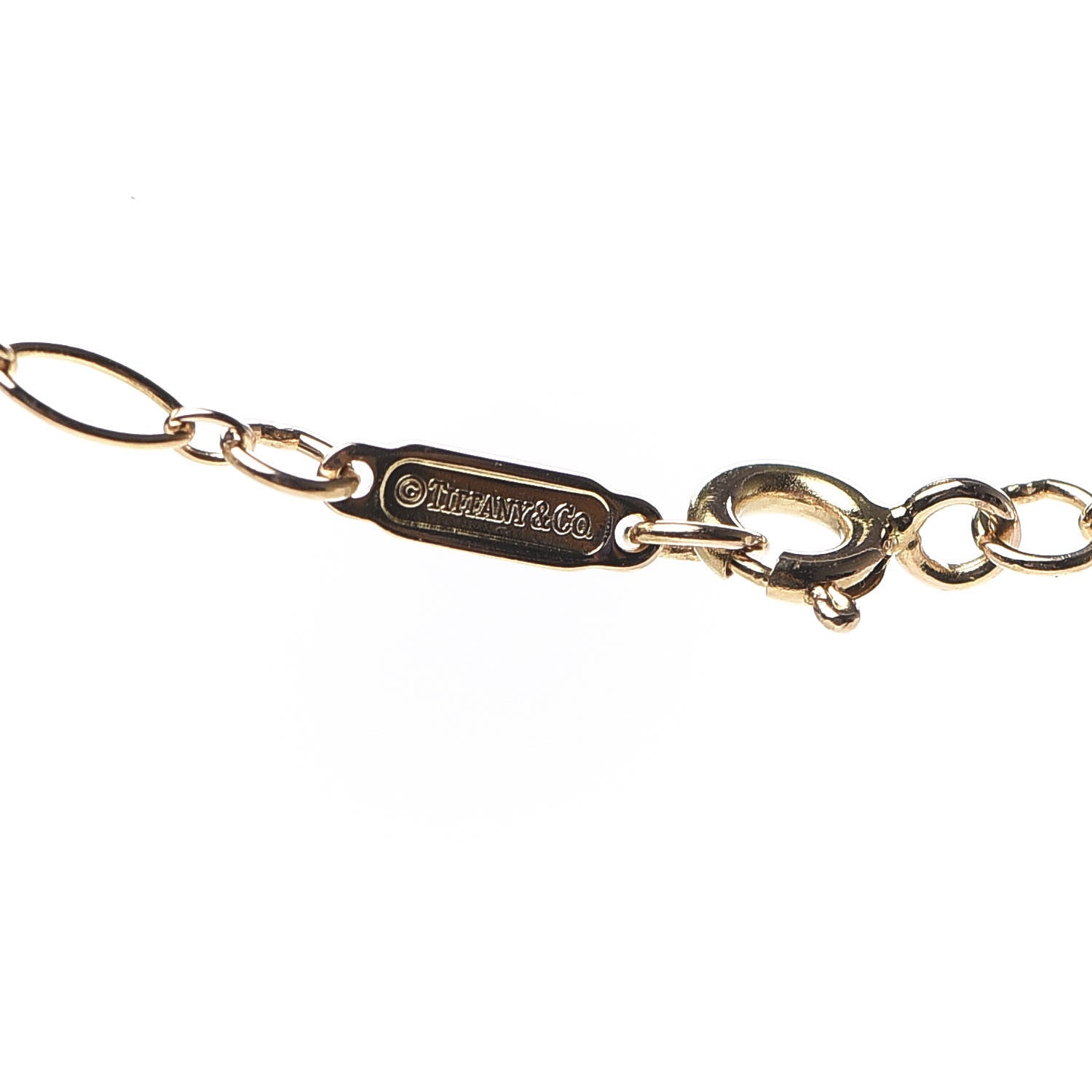 Tiffany 18K Rose Gold Oval Link Chain 4 of 6