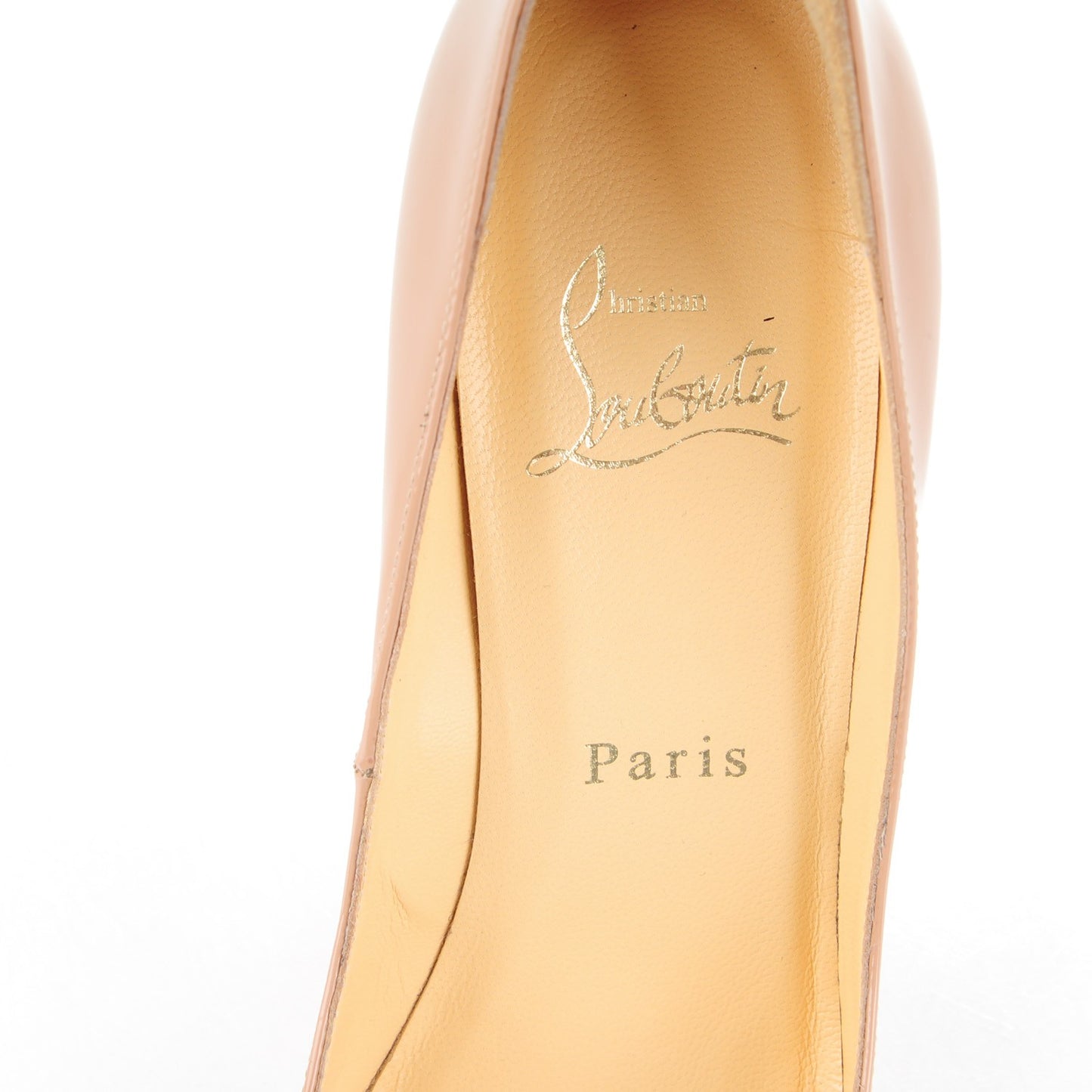 Patent Pigalle 120 Pumps 34.5 Nude