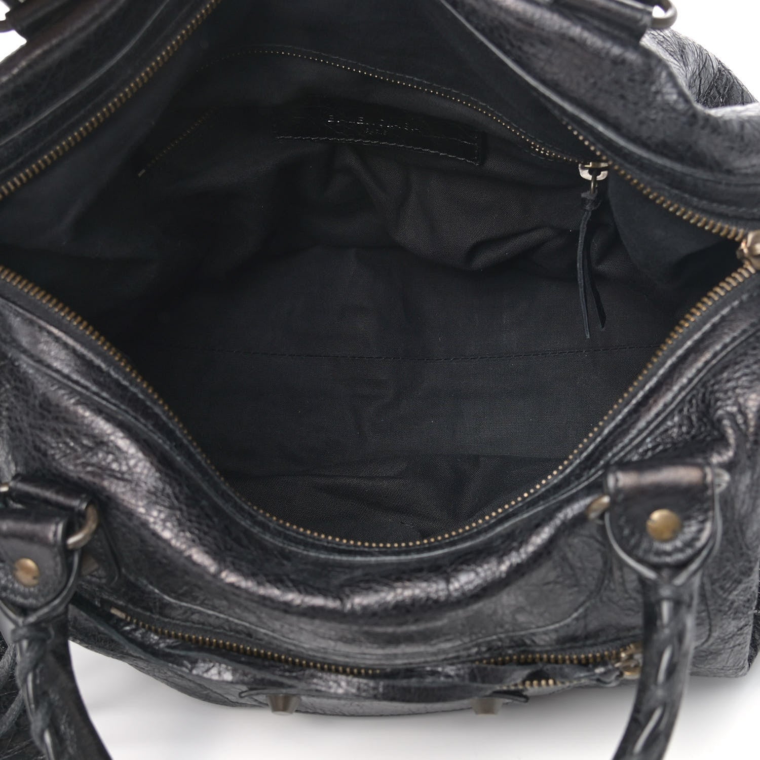 Balenciaga Agneau Classic Hardware Boston Black 4 of 10