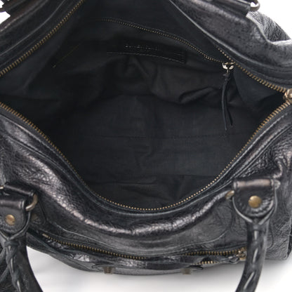 Balenciaga Agneau Classic Hardware Boston Black 4 of 10