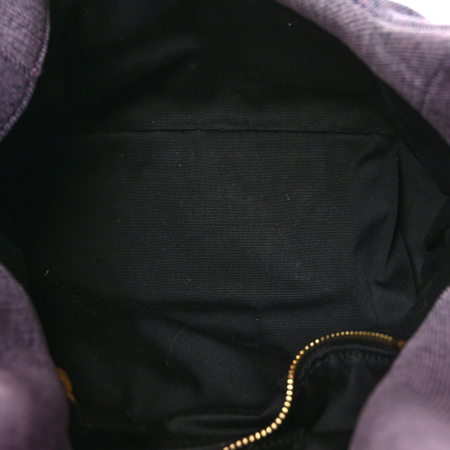 Saint Laurent Denim Quilted Small Loulou Puffer Monogram Chain Satchel Bleached Lilac 6 of 11