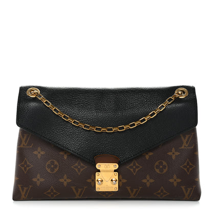 Louis Vuitton Monogram Pallas Chain Black 1 of 10