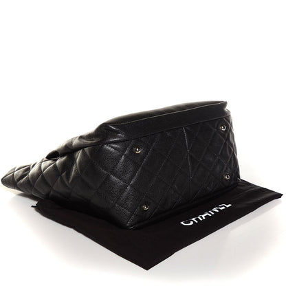 Chanel Soft Caviar Large Timeless CC Shopping Tote Black 4 of 7