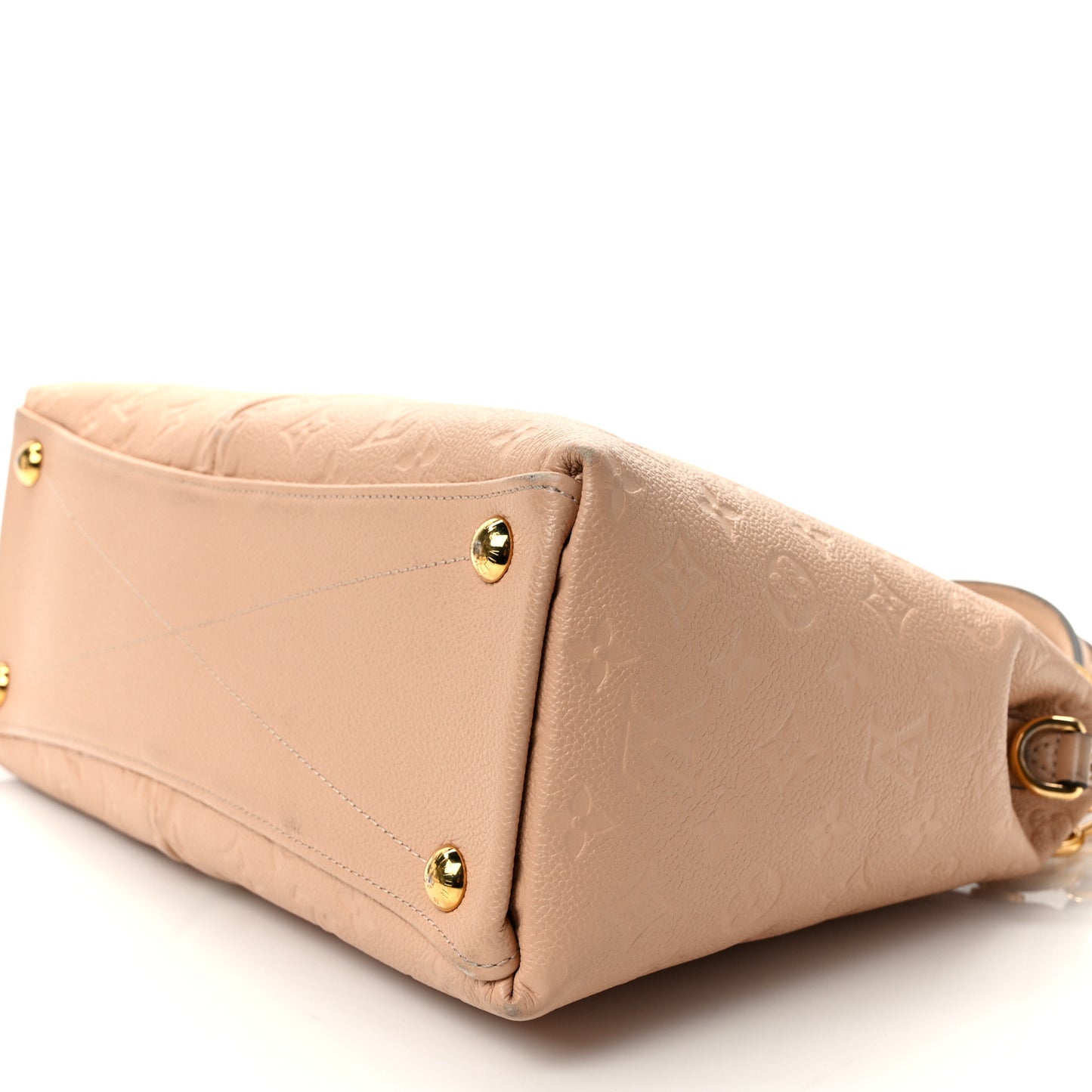 Empreinte V Tote MM Beige Rose Creme