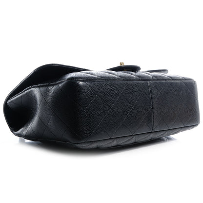 Chanel Caviar Jumbo Single Flap Black 4 of 9