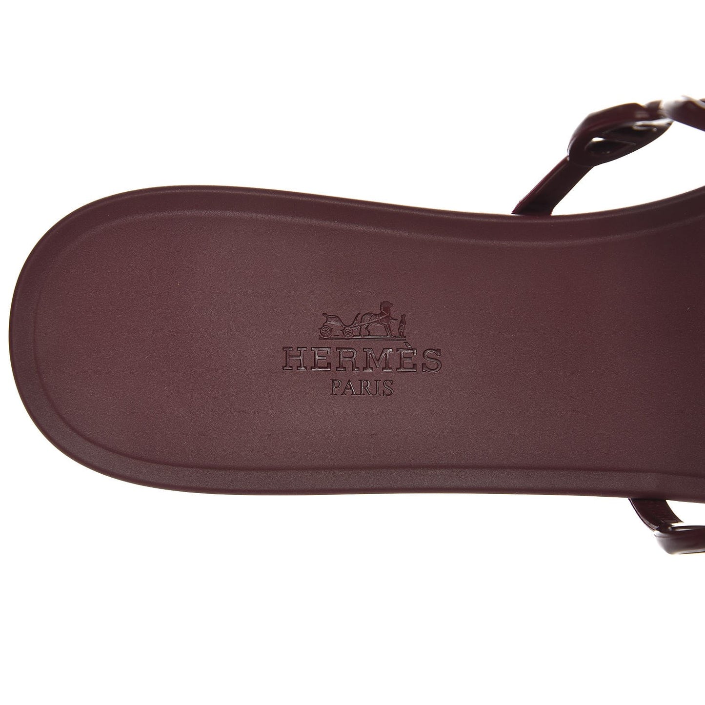 TPU Rivage Sandals 40 Bordeaux