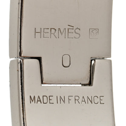 Hermes Enamel Narrow Clic Clac H Bracelet PM Bleu Lin 4 of 6
