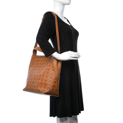 MCM Visetos Large Klara Hobo Cognac 2 of 16