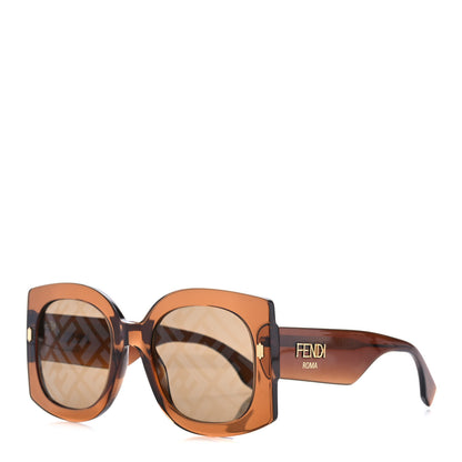 Fendi Acetate FF Sunglasses FF 0436/G/S Brown 1 of 8