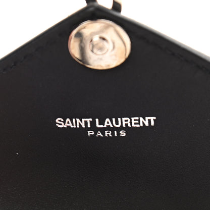 Saint Laurent Calfskin Pony Hair Monogram Zebra Print Mini Candy Crossbody Black White 6 of 11